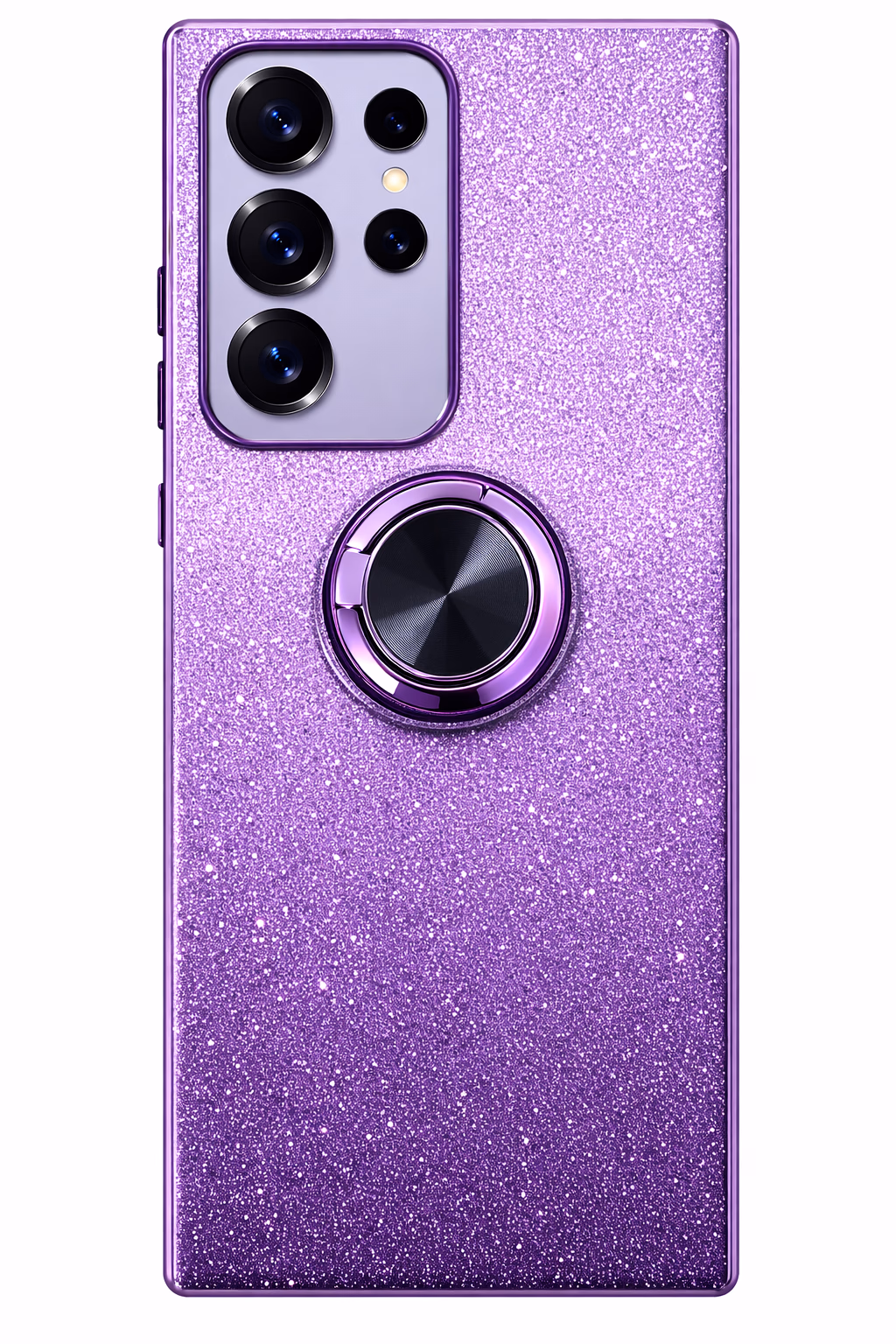 Samsung S25 Ultra - Fusion Chrome Ring Case - Purple